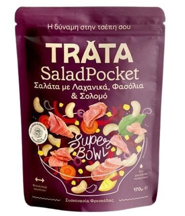 TRATA Lazac saláta Super Bowl Babbal