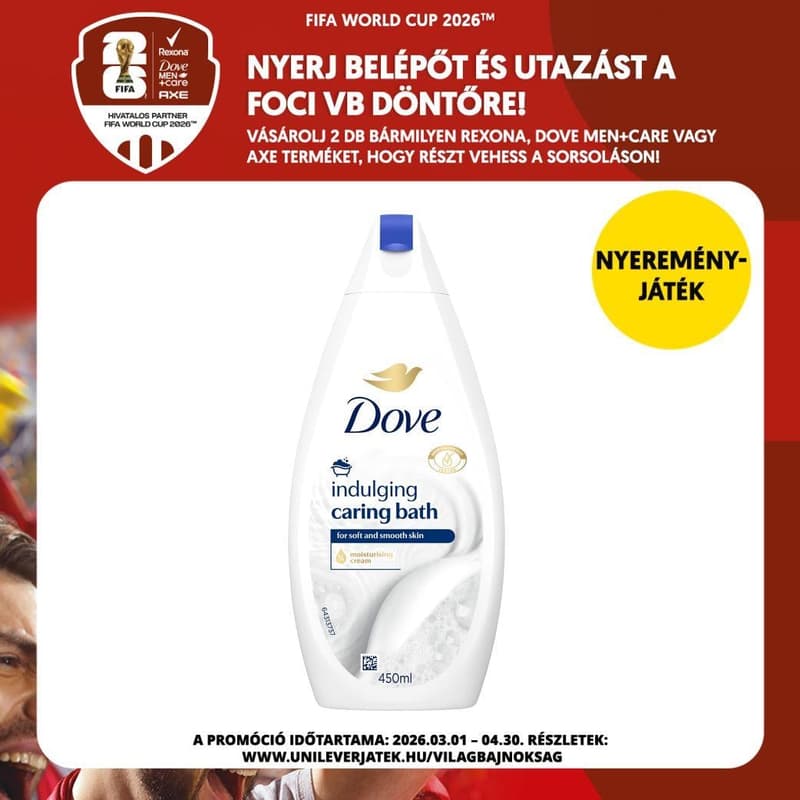 Dove Indulging Caring Bath Cream Bubble Bath 450 ml
