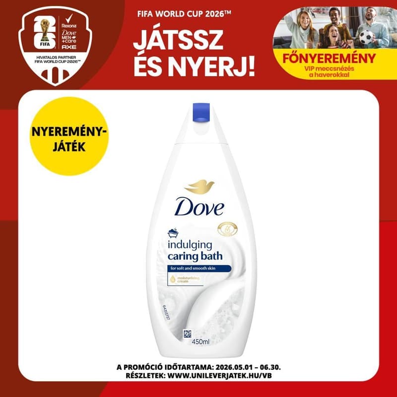 Dove Indulging Bath habfürdő