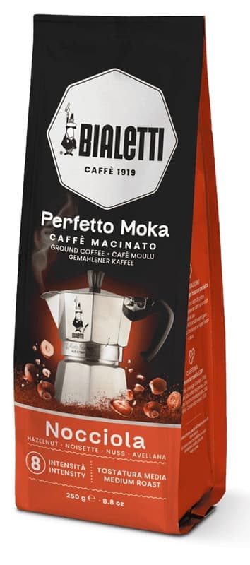 Bialetti Perfetto Moka Mogyoró őrölt kávé