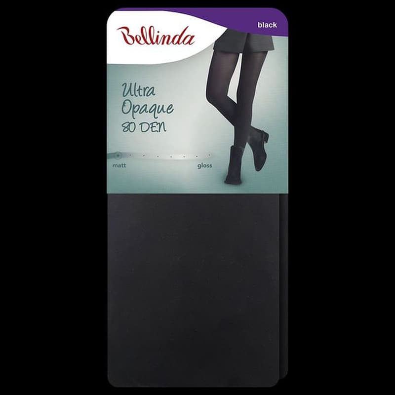 BELLINDA ULTRA OPAQUE 80 harisnya fekete M