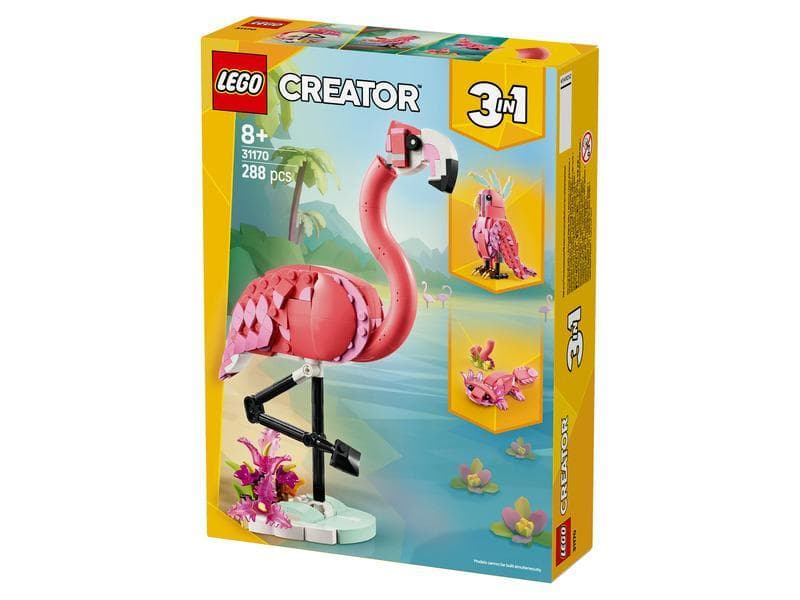 LEGO Creator 31170 Rózsaszín flamingó