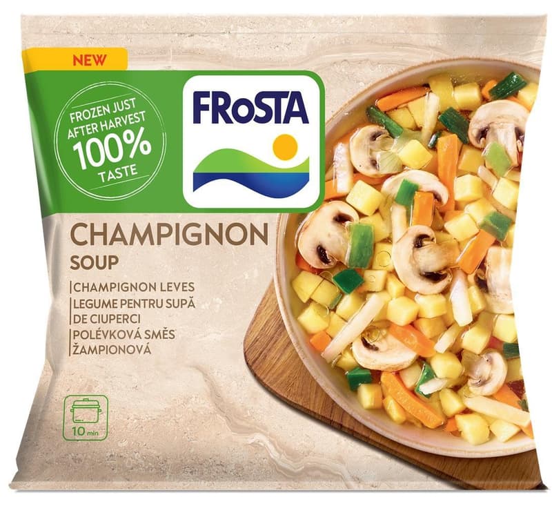 FRoSTA gyorsfagyasztott zöldség mix champignon gombával