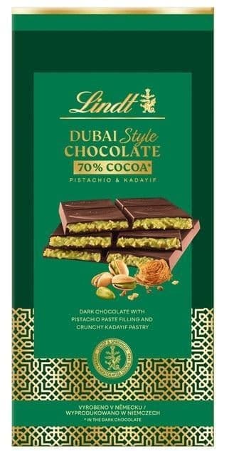 Lindt Dubai Style Étcsokoládé