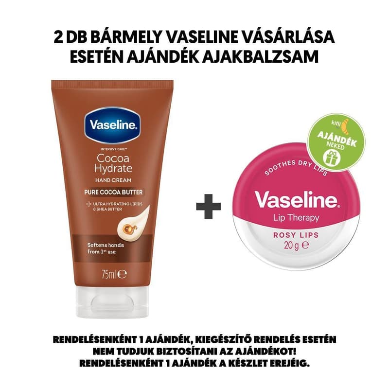 Vaseline Cocoa Hydrate Hand Cream 75 ml