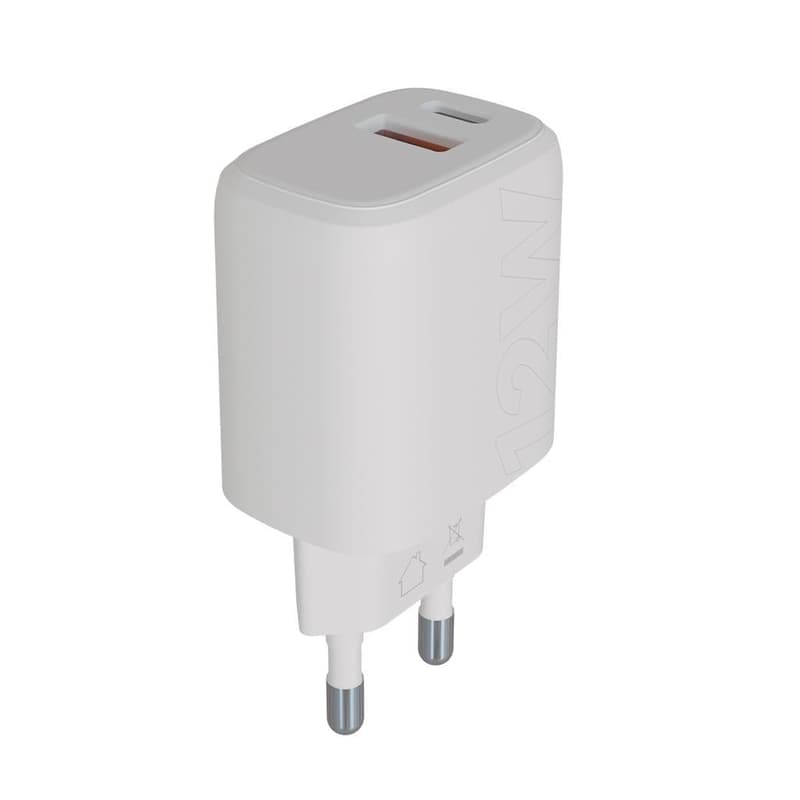 AVAX CH312W SPEEDY USB A + USB C töltő adapter, 12W