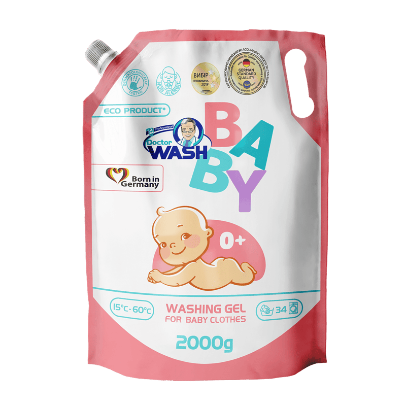 Doctor Wash "Baby" washing gel doypack