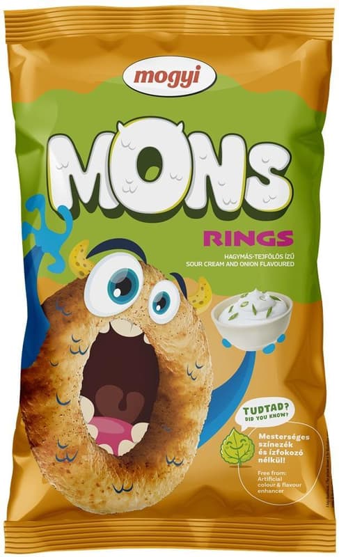 Mogyi Mons Rings hagymá-tejfölös ízű