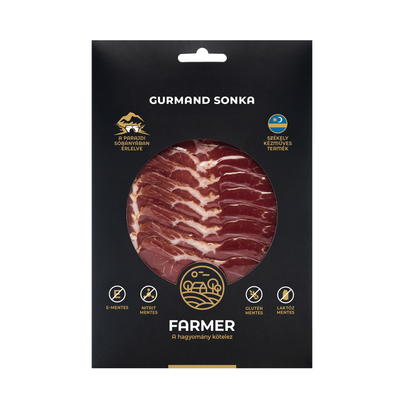 Gurmet premium maturated sliced ham felii 100 g