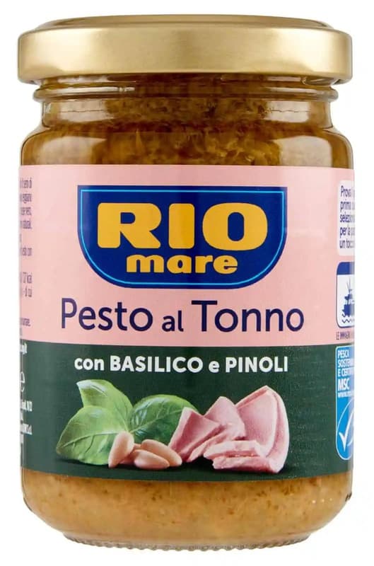 Rio Mare Tonhalas pesto bazsalikommal és fenyőmaggal
