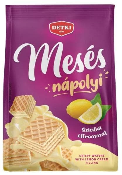 Detki Mesés Wafer with Lemon Cream 180g