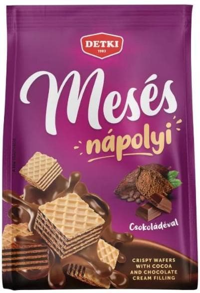 Detki Mesés Nápolyi kakaós-csokoládés krémmel