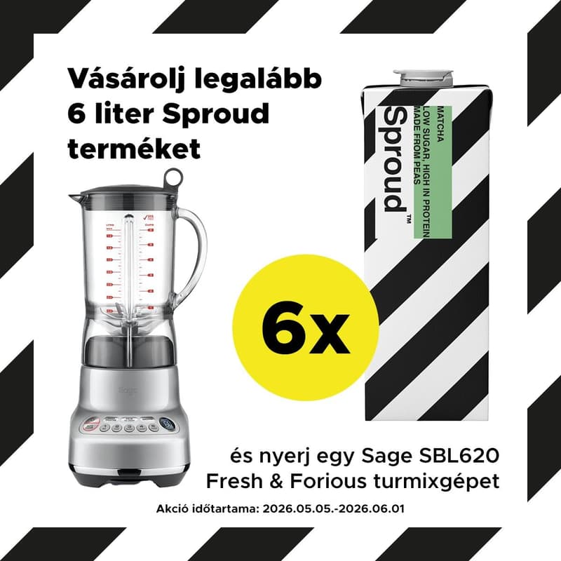 Sproud Vegán matcha latte