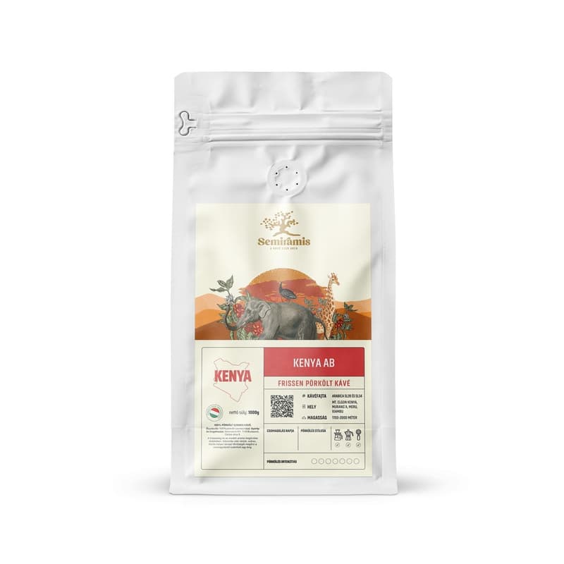 Semiramis KENYA AB roasted coffee beans 1000g