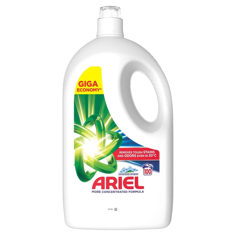 Ariel Folyékony Mosószer Mountain Spring 100 mosáshoz, 4.5 l