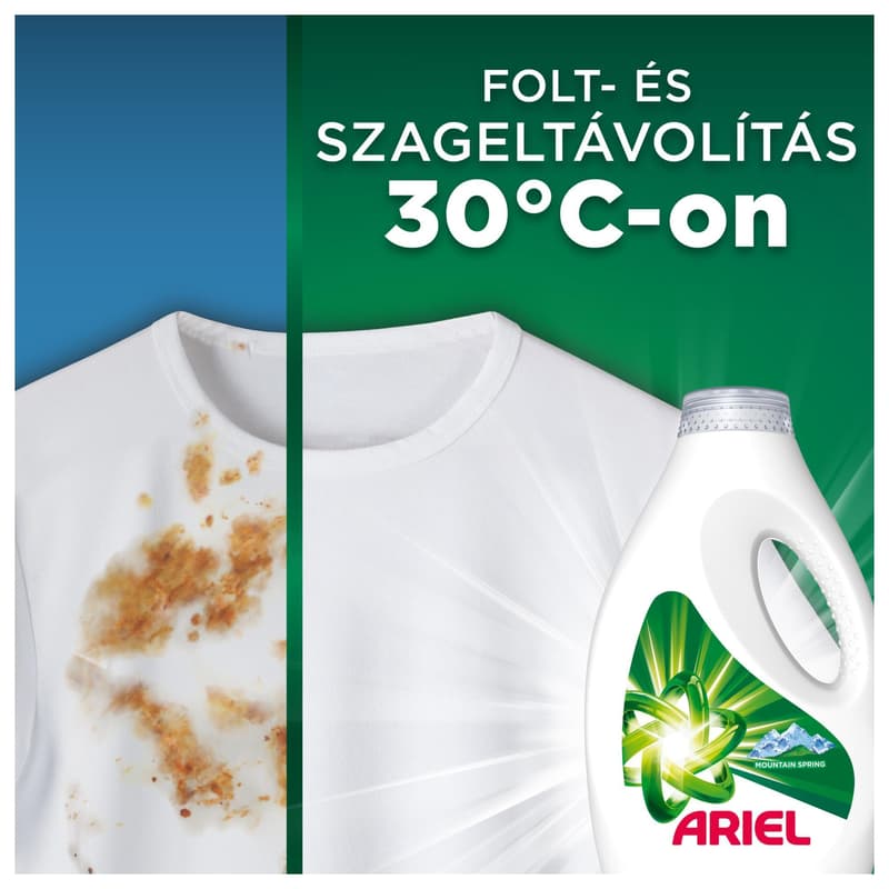 Ariel Folyékony Mosószer Mountain Spring 100 mosáshoz, 4.5 l