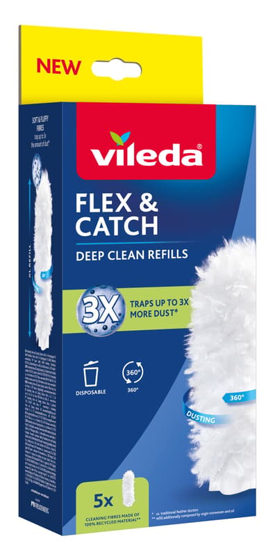 Vileda Flex&Catch portörlő utántöltő 5x