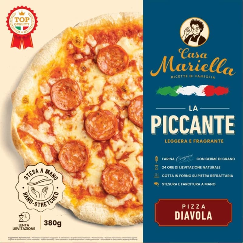 Casa Mariella - Pizza Diavola - La Piccante