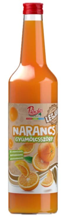 Pölöskei narancs gyümölcsszörp