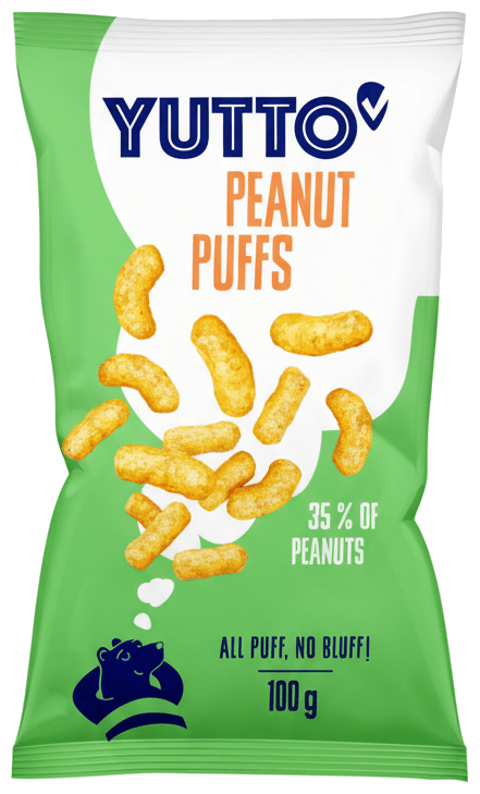 Yutto - peanut puffs