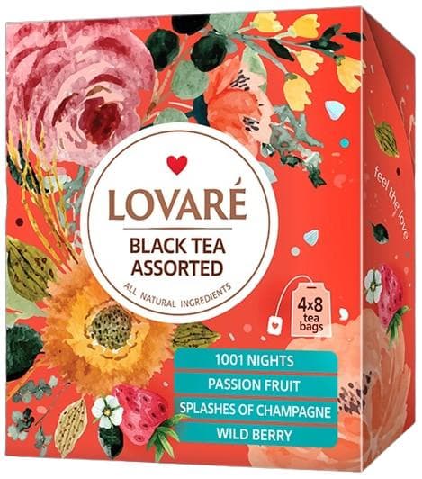 Lovaré Fekete tea válogatás
