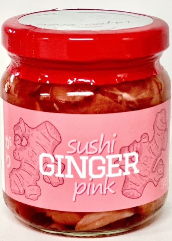 Hachi Pink Sushi Ginger Jar