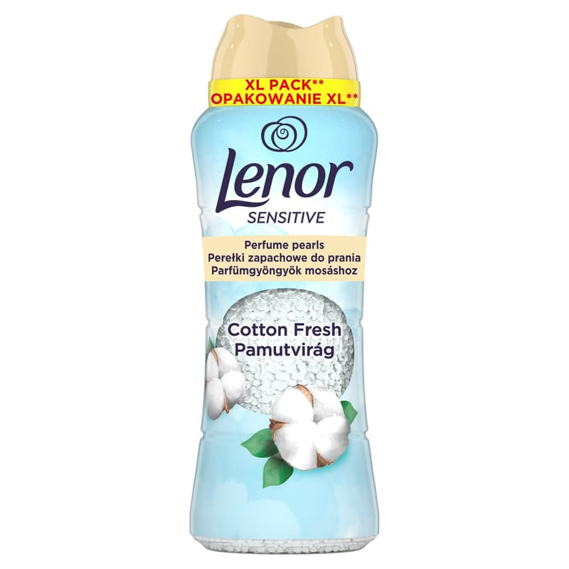 Lenor Parfümgyöngy Cotton Fresh, 495 g