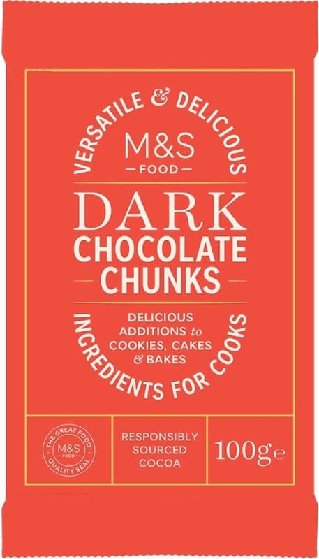M&S Food Dark Chocolate Chunks