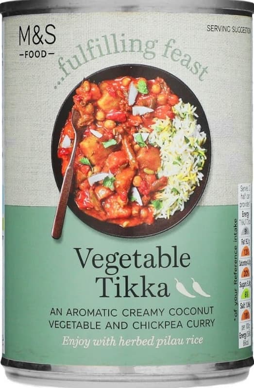Marks & Spencer Pikáns zöldséges tikka
