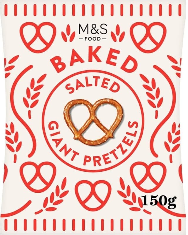 Marks & Spencer Óriás perecek tengeri sóval