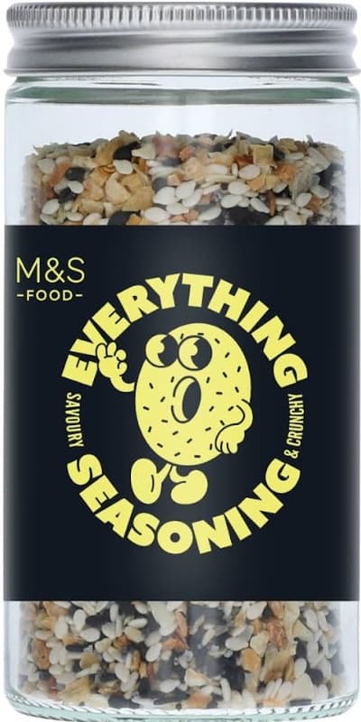 Marks & Spencer Szezámmag keverék szárított vöröshagymával, mákkal és fokhagymával