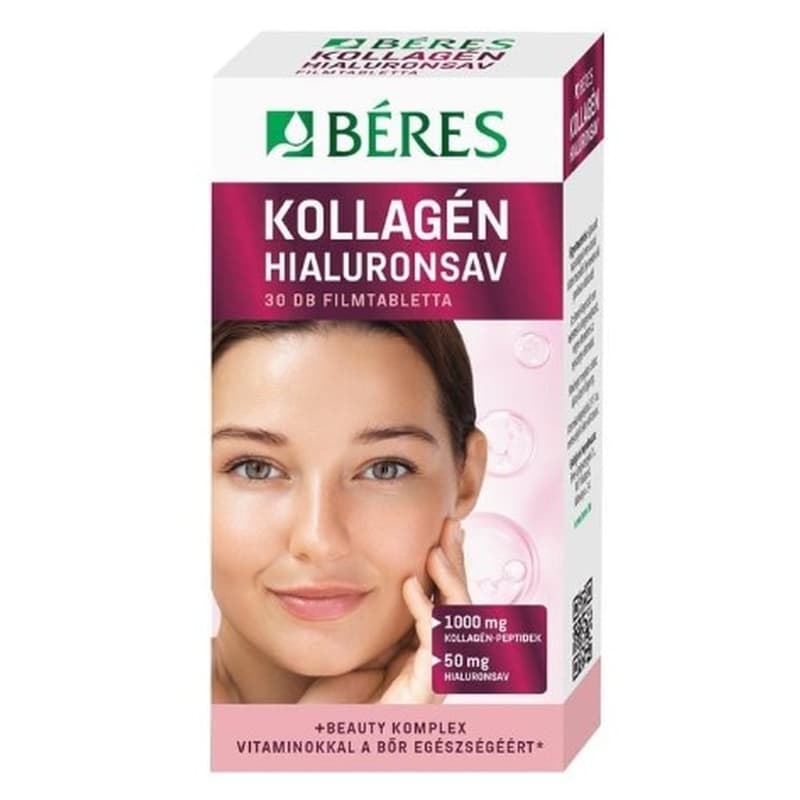 Béres kollagén hialuronsav filmtabletta 30 db