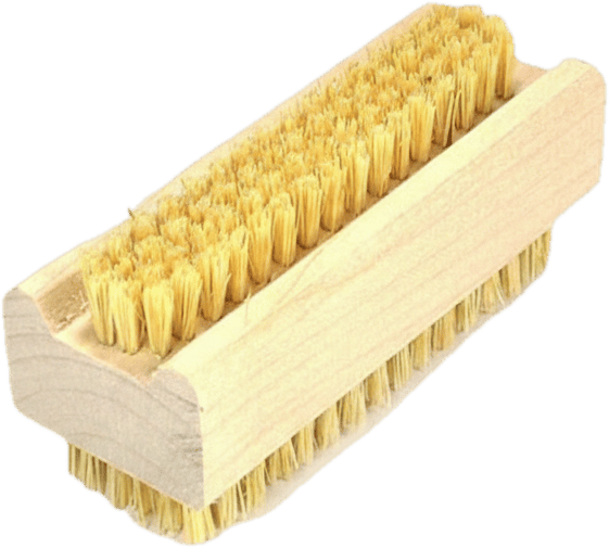 Wooden Double-Sided Scrubbing Brush 5×11×6 cm