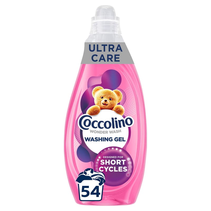 Coccolino Wonder Wash Ultra Care mosószer gyors mosáshoz, 2.16 l