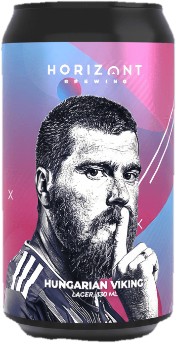 Horizont Brewing -  Ádám Martin - Hungarian Viking Lager- 4,8% alc, dobozos kraft sör