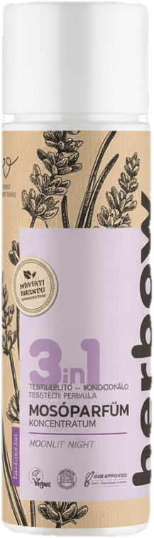 Herbow 3in1 Öblítő és Kondicionáló Mosóparfüm Koncentrátum Holdfényes Éj 200 ml