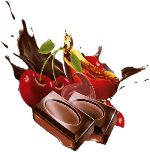 Dibette Alkoholos meggyes trüffel ízű krémmel töltött étcsokoládé hozzáadott cukor nélkül