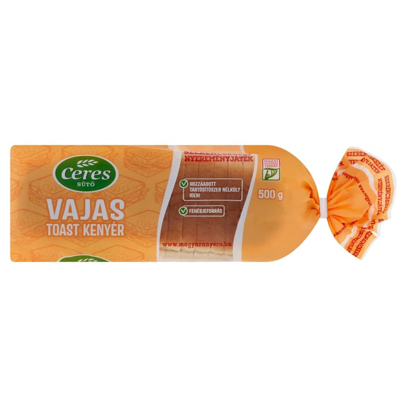 Ceres Sütő Butter Toast Bread