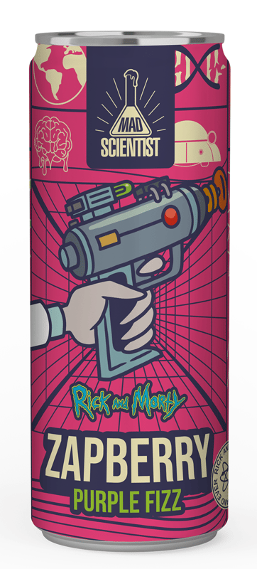Mad Scientist - Rick & Morty - Zapberry Purple Fizz