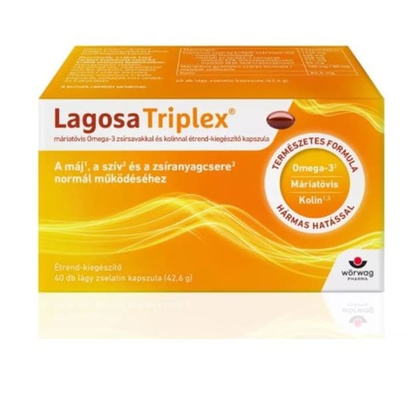 Lagosa Triplex étrendkiegészítő kapszula 40 db