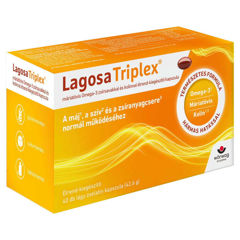 Lagosa Triplex étrendkiegészítő kapszula 40 db