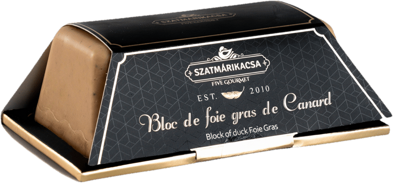 Fivegourmet Hízott kacsamáj blokk