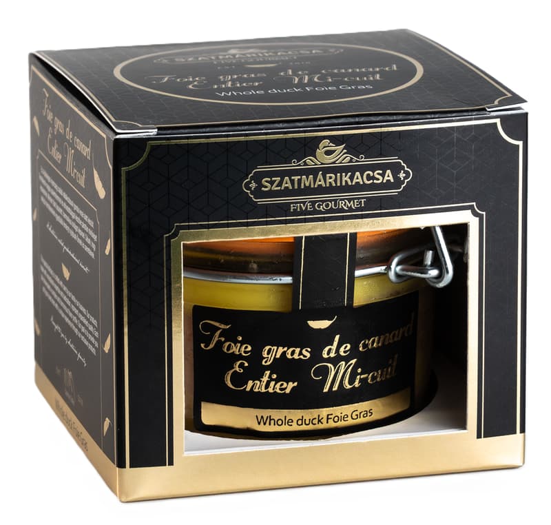 Fivegourmet Egész hízott kacsamáj félkonzerv