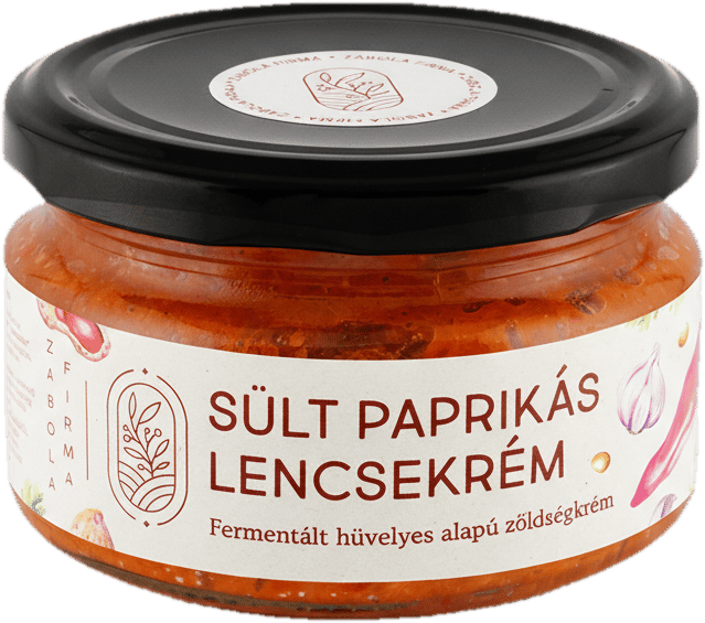 Zabola Firma Sült paprikás lencsekrém