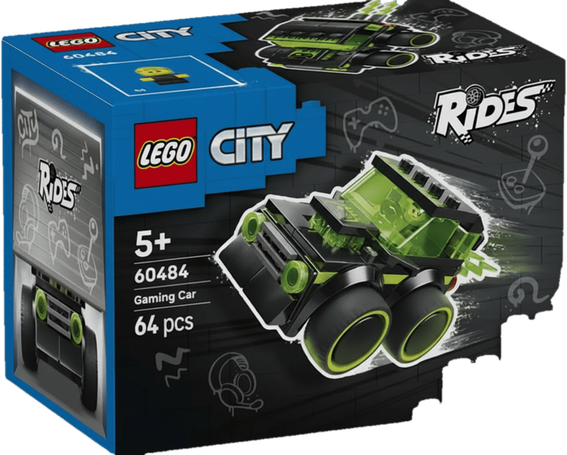 LEGO City 60484 Járgányok – gaming versenyautó