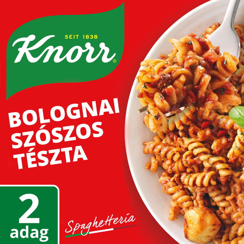 Knorr Bolognai szószos tésztás készétel