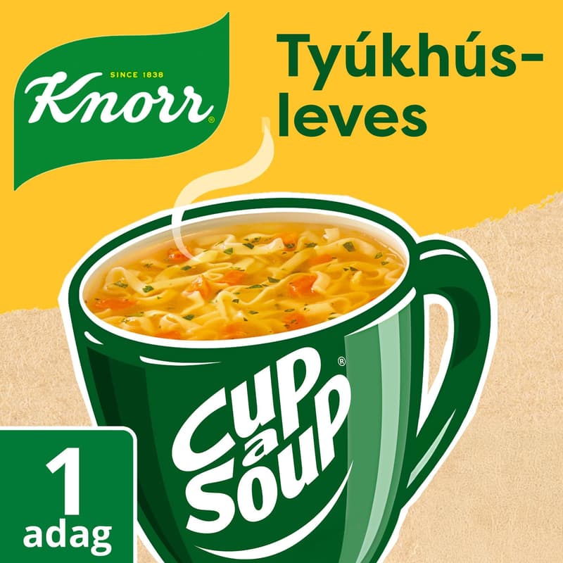 Knorr Cup a Soup Instant Chicken Soup with Noodles 12 g