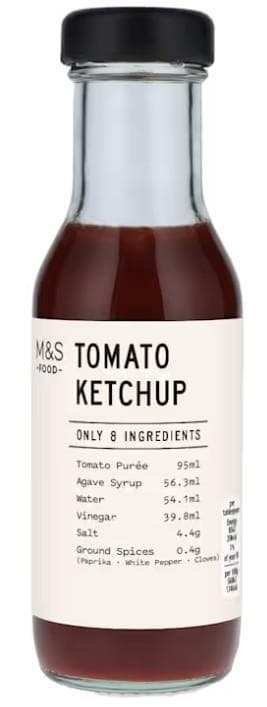 Marks & Spencer Ketchup agávésziruppal