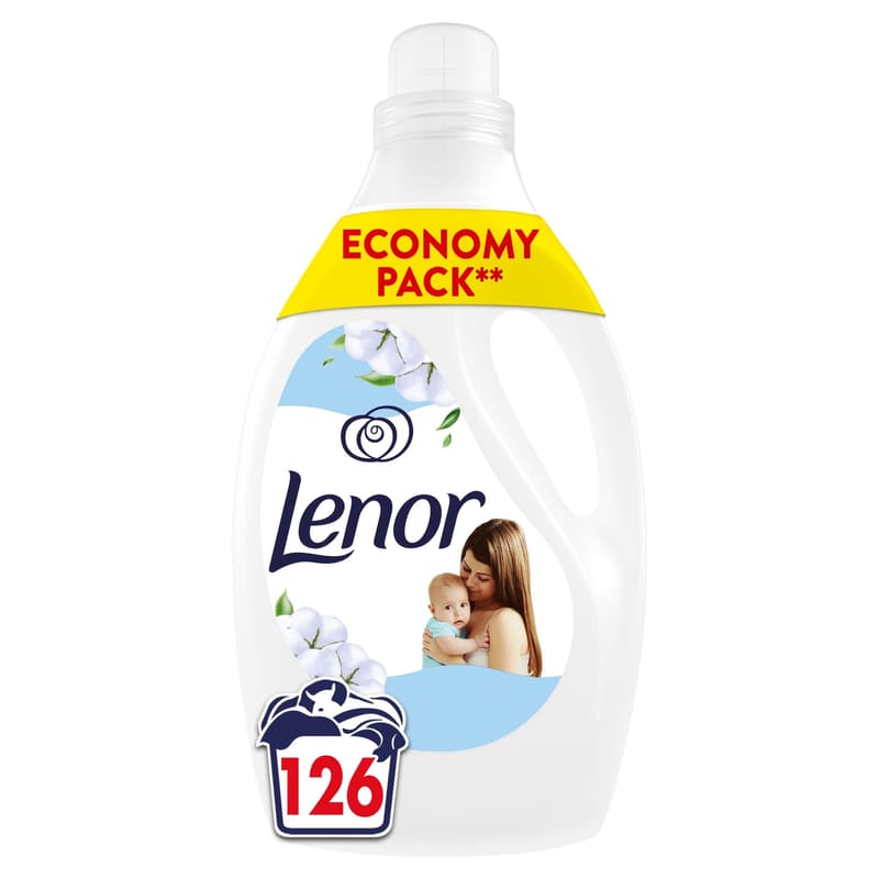 Lenor Öblítő Sensitive 126 mosáshoz, 2.65 l