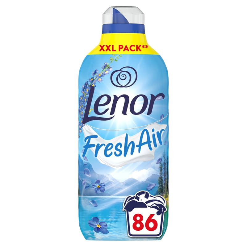 Lenor Fresh Air Effect Öblítő Fresh Wind 86 mosáshoz, 1204 ml
